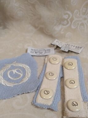Vintage St. John Buttons And Tag